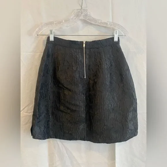 NWT & Other Stories Jacquard Pelmet Mini Skirt in Black - Picture 6 of 6